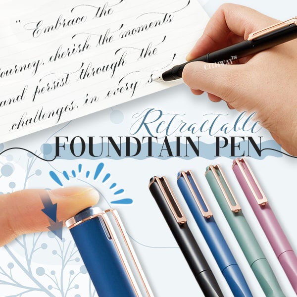 Cithway™ Extra Fine Tip Push-Type Fountain Pen