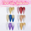 Dual Color Mirror Chrome Nail Powder Nails DazzlingBreeze 